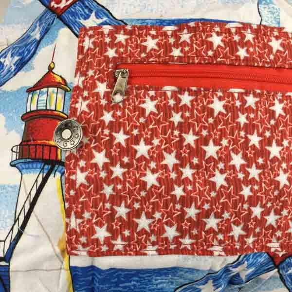 Eco Friendly FoldUp Market Bag- Lighthouse - Image 4